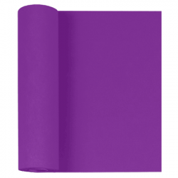 Chemin de table uni 
48 x 50 ML 
(non tissé 72 gr aspect peau de pêche) couleur:Violet