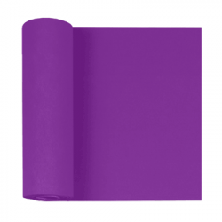 Chemin de table uni 
40 x 50 ML 
(non tissé 72 gr aspect peau de pêche) couleur:Violet