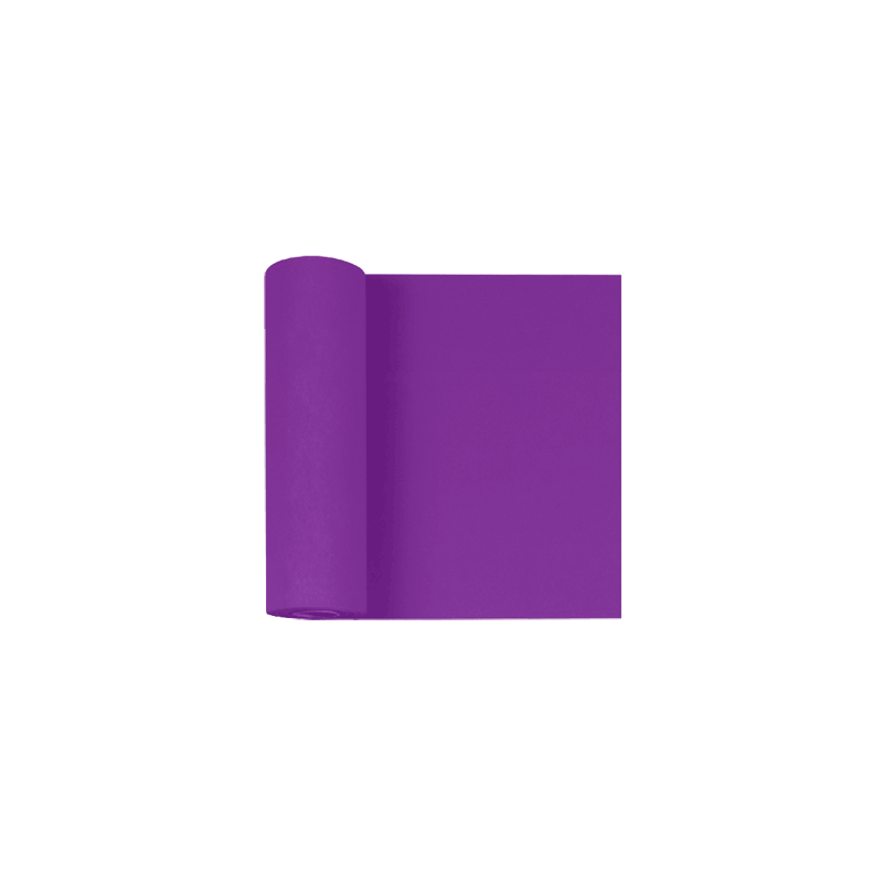 Chemin de table uni 
40 x 50 ML 
(non tissé 72 gr aspect peau de pêche) couleur:Violet