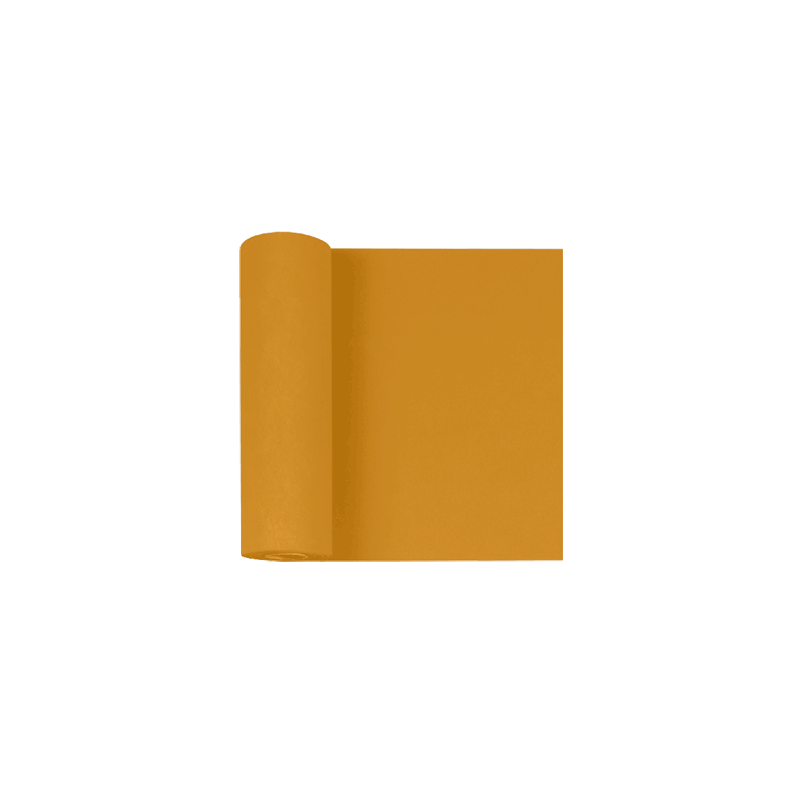Chemin de table uni 
40 x 50 ML 
(non tissé 72 gr aspect peau de pêche) couleur:Orange 1